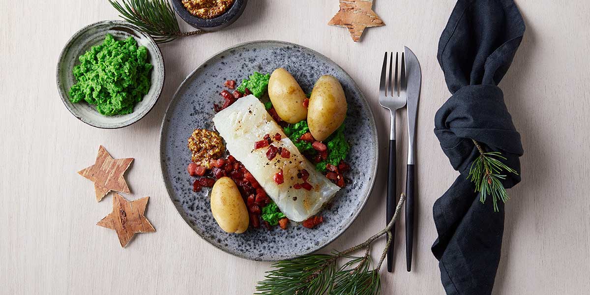 Norges beste lutefisk fra fiskebilen Fiskeruta